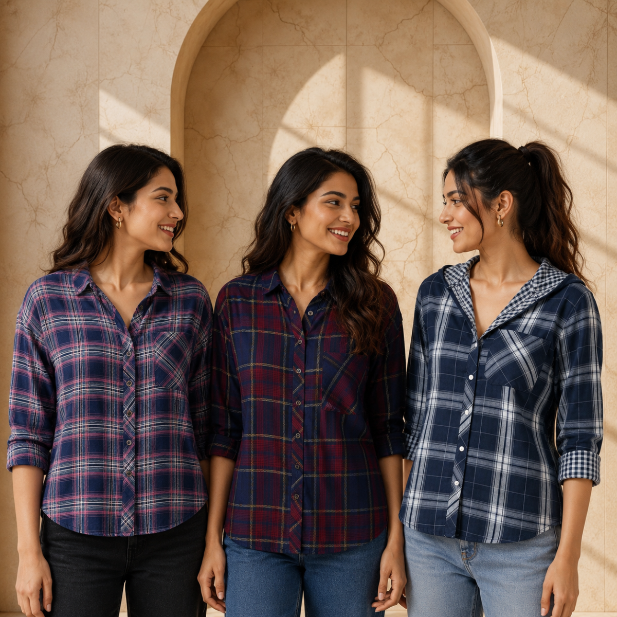 3 Women's Casual Shirt Collection ( S4 )
