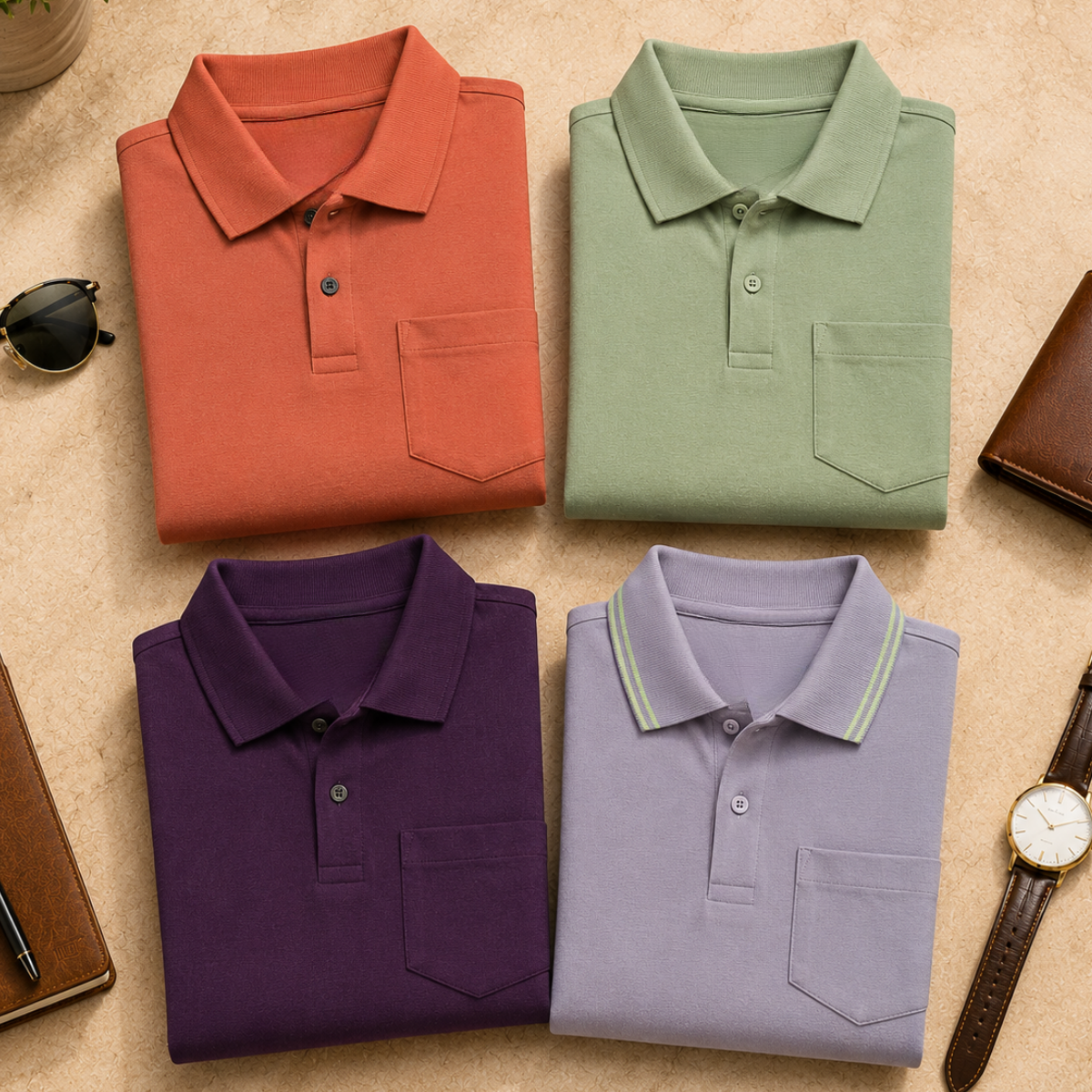 Combo Cotton T-Shirts | T-2