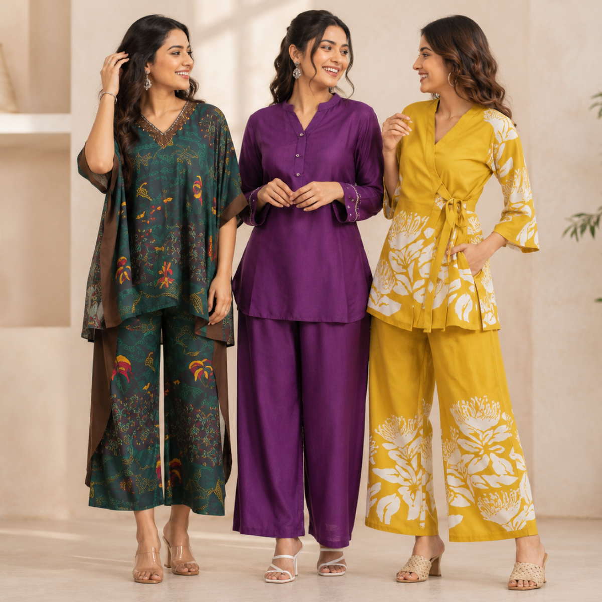 3 Women's Casual Co-Ord Set ( C4 )