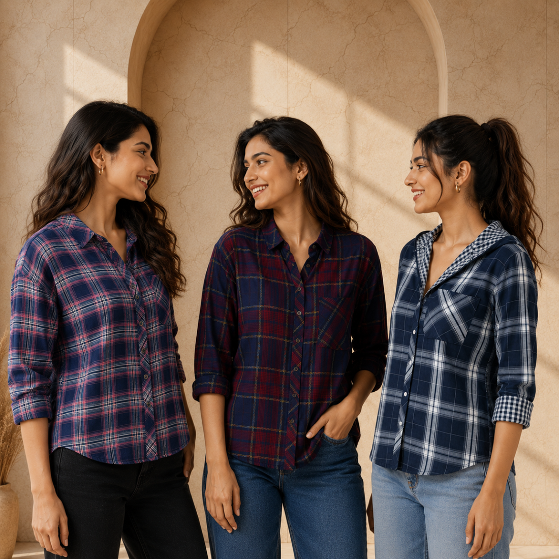 3 Women's Casual Shirt Collection ( S4 )