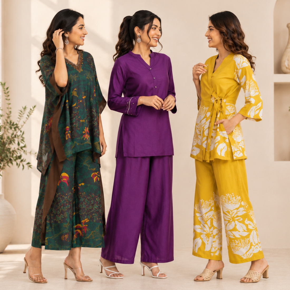 3 Women's Casual Co-Ord Set ( C4 )