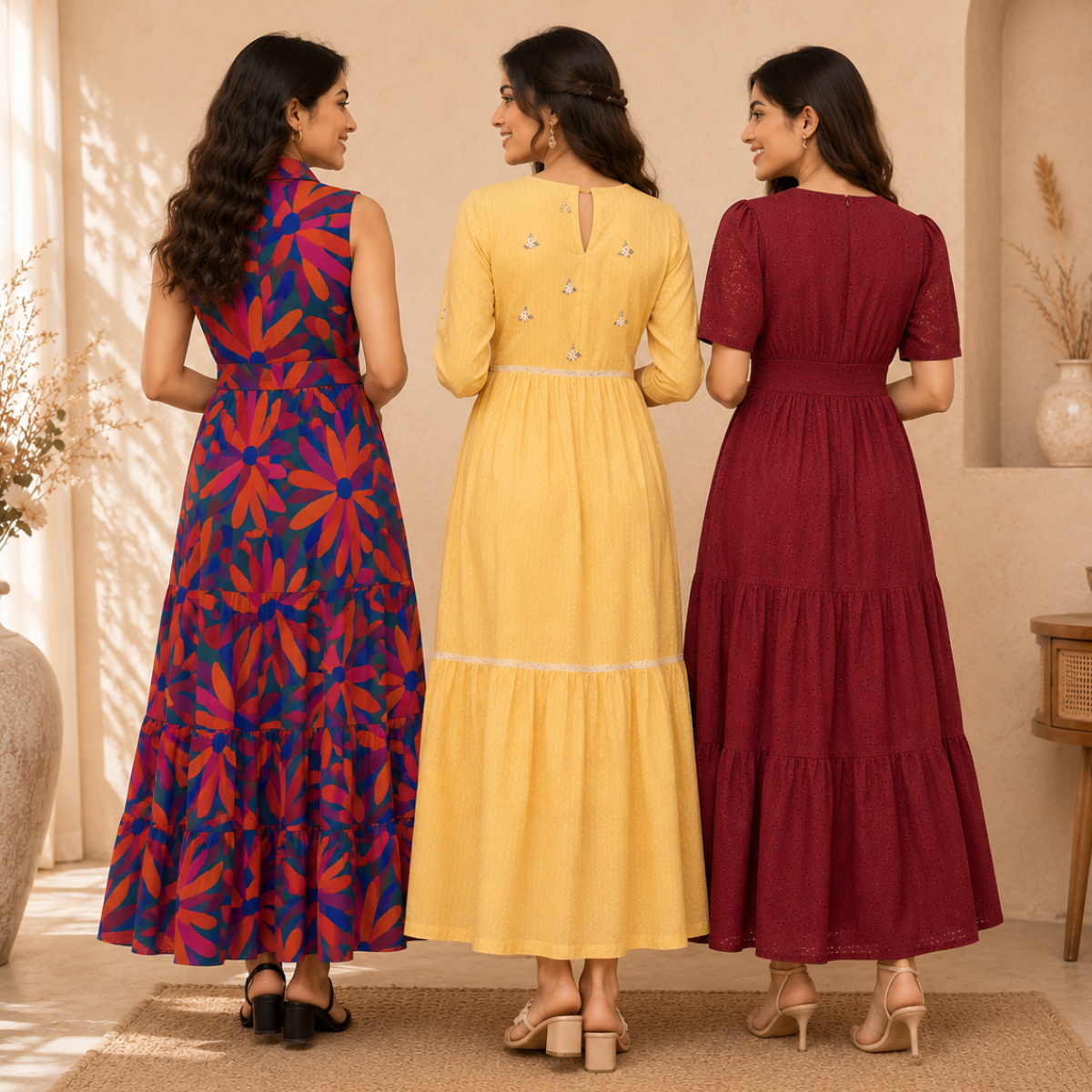 3 Women's Maxi Dress Collection ( D4 )