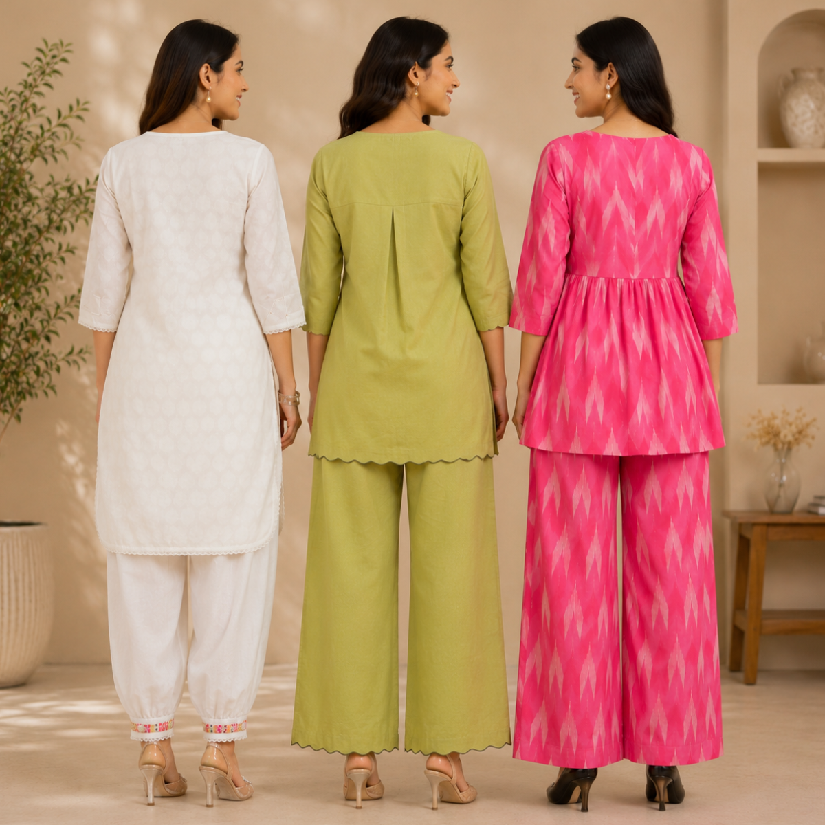 3 Women's Co-Ord Set Outfit | Daily Wear ( CS-4 )