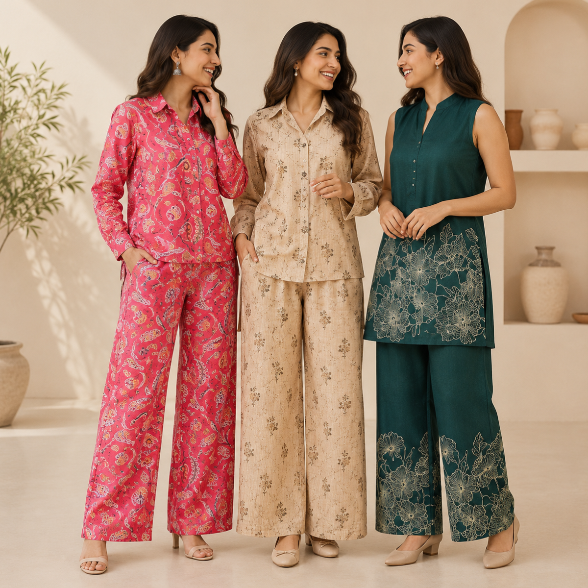 3 Women's Casual Co-Ord Set ( C5 )