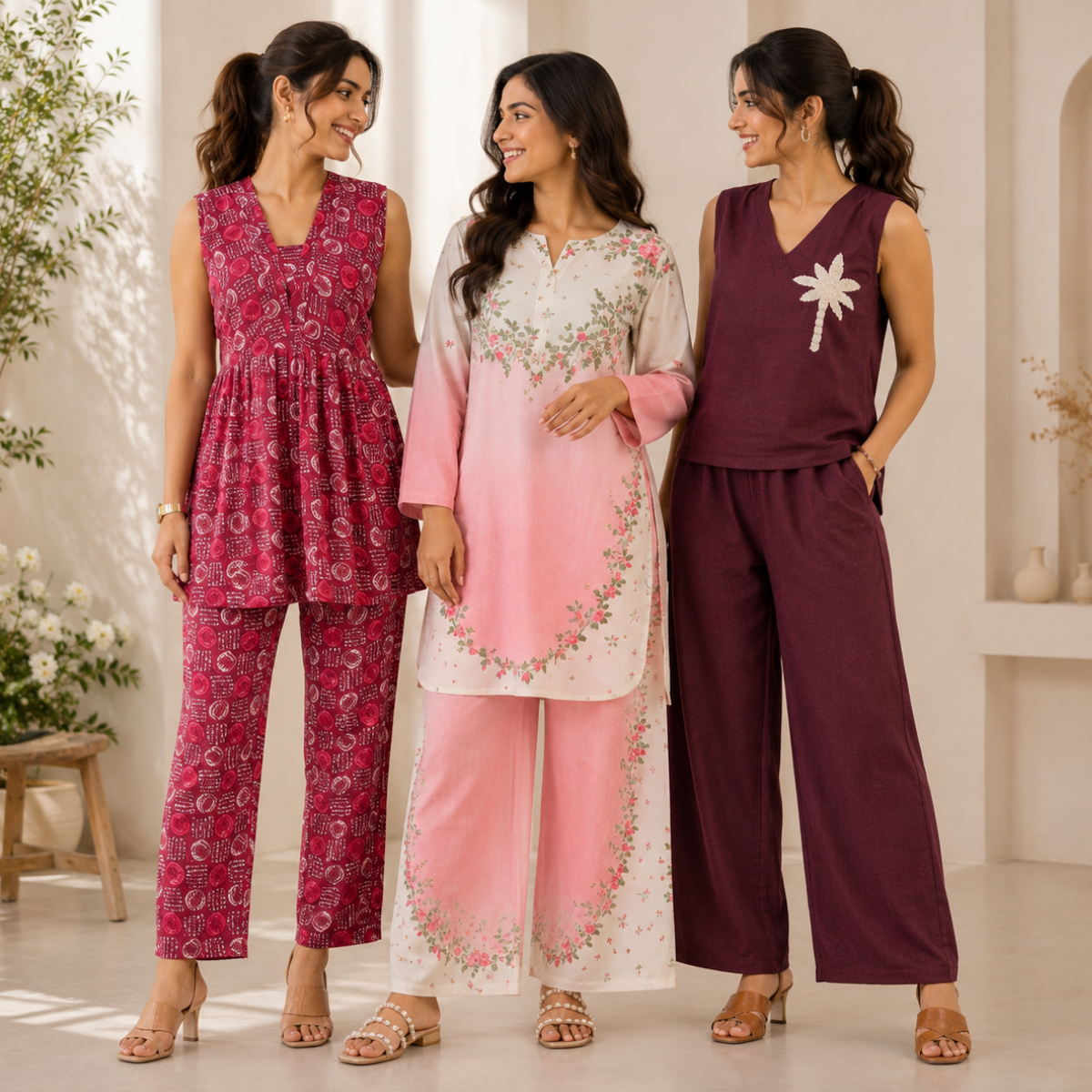 3 Women's Co-Ord Set | Casual Collection ( CS-5 )