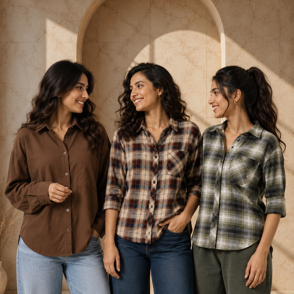 3 Women's Casual Shirt Collection ( S5 )