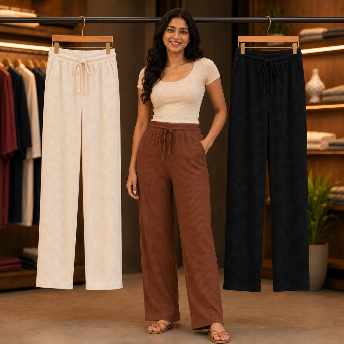 3 Women’s Relaxed Wide Leg Lower | L3