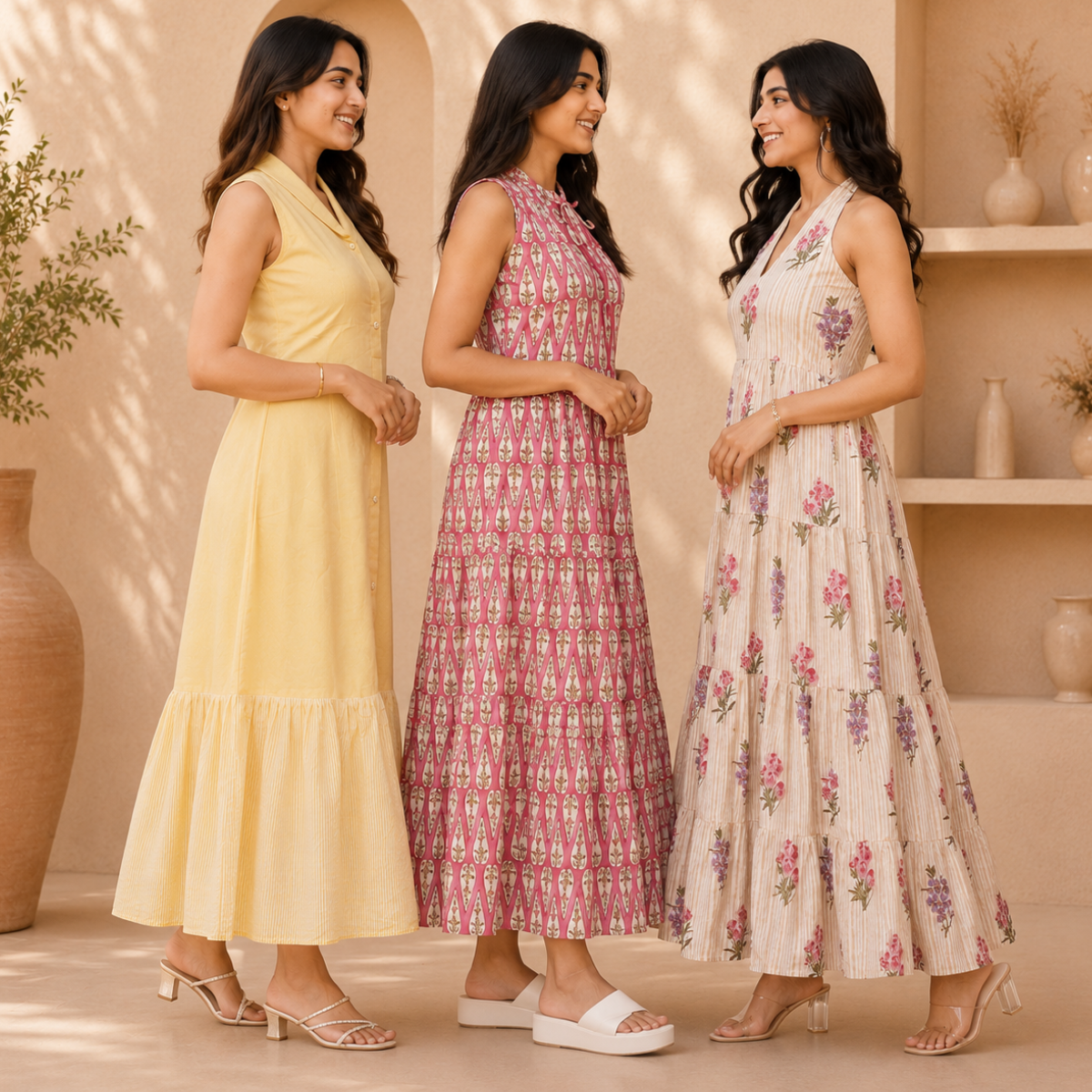3 Women's Maxi Dress Collection ( D5 )
