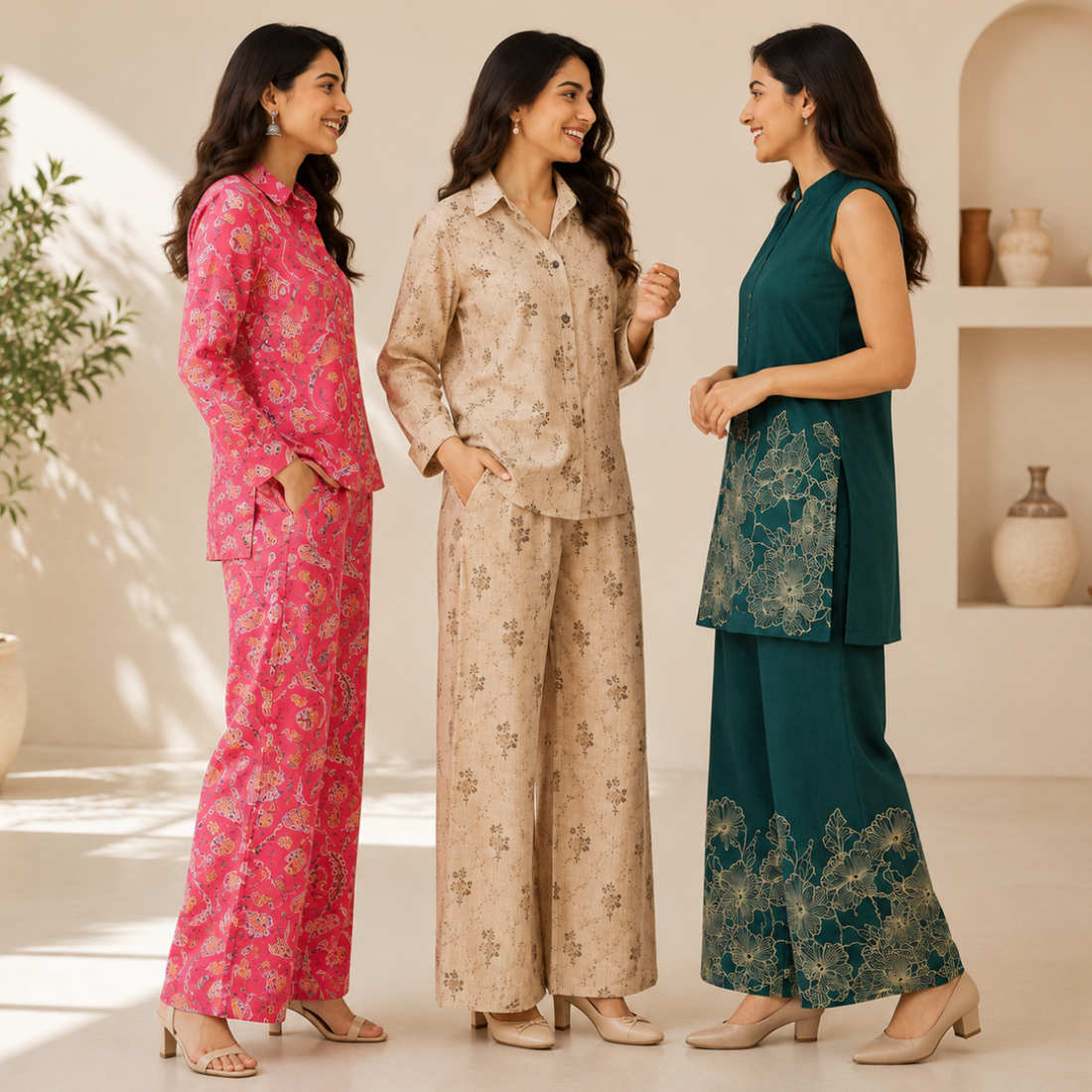 3 Women's Casual Co-Ord Set ( C5 )