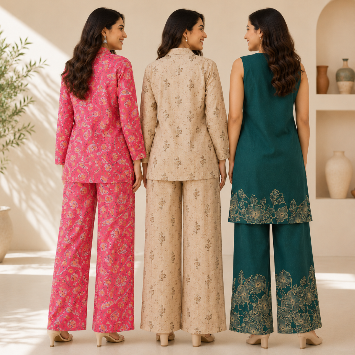 3 Women's Casual Co-Ord Set ( C5 )