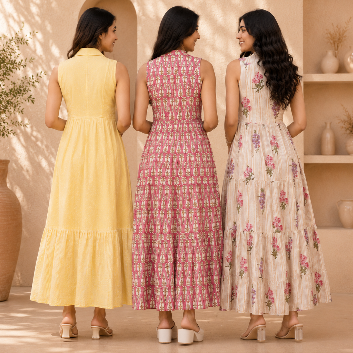 3 Women's Maxi Dress Collection ( D5 )