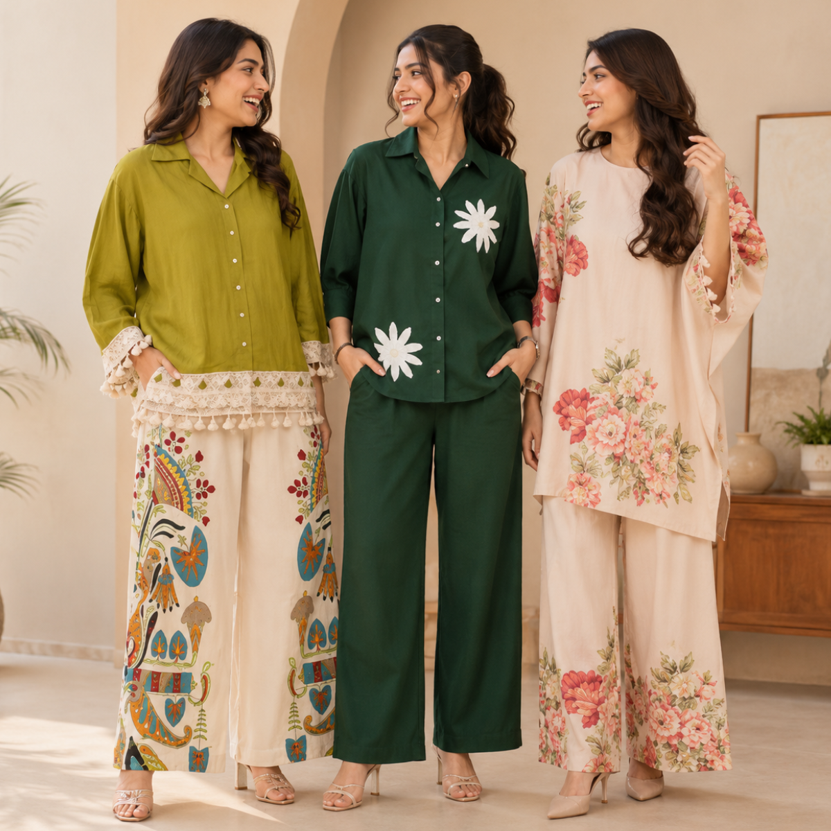 3 Women's Co-Ord Set | Casual Collection ( CS-6 )