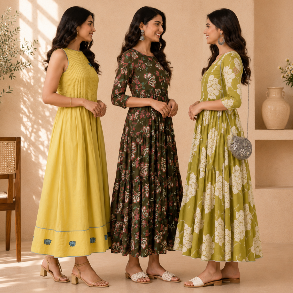 3 Women's Maxi Dress Collection ( D6 )