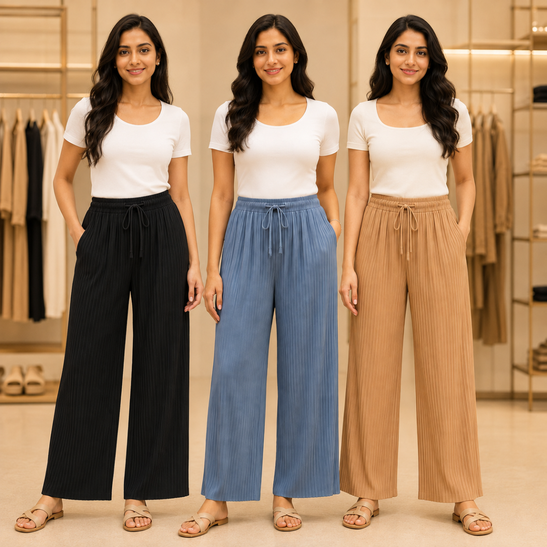 3 Women’s Relaxed Wide Leg Lower | L4