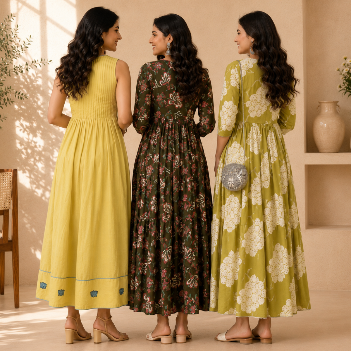 3 Women's Maxi Dress Collection ( D6 )
