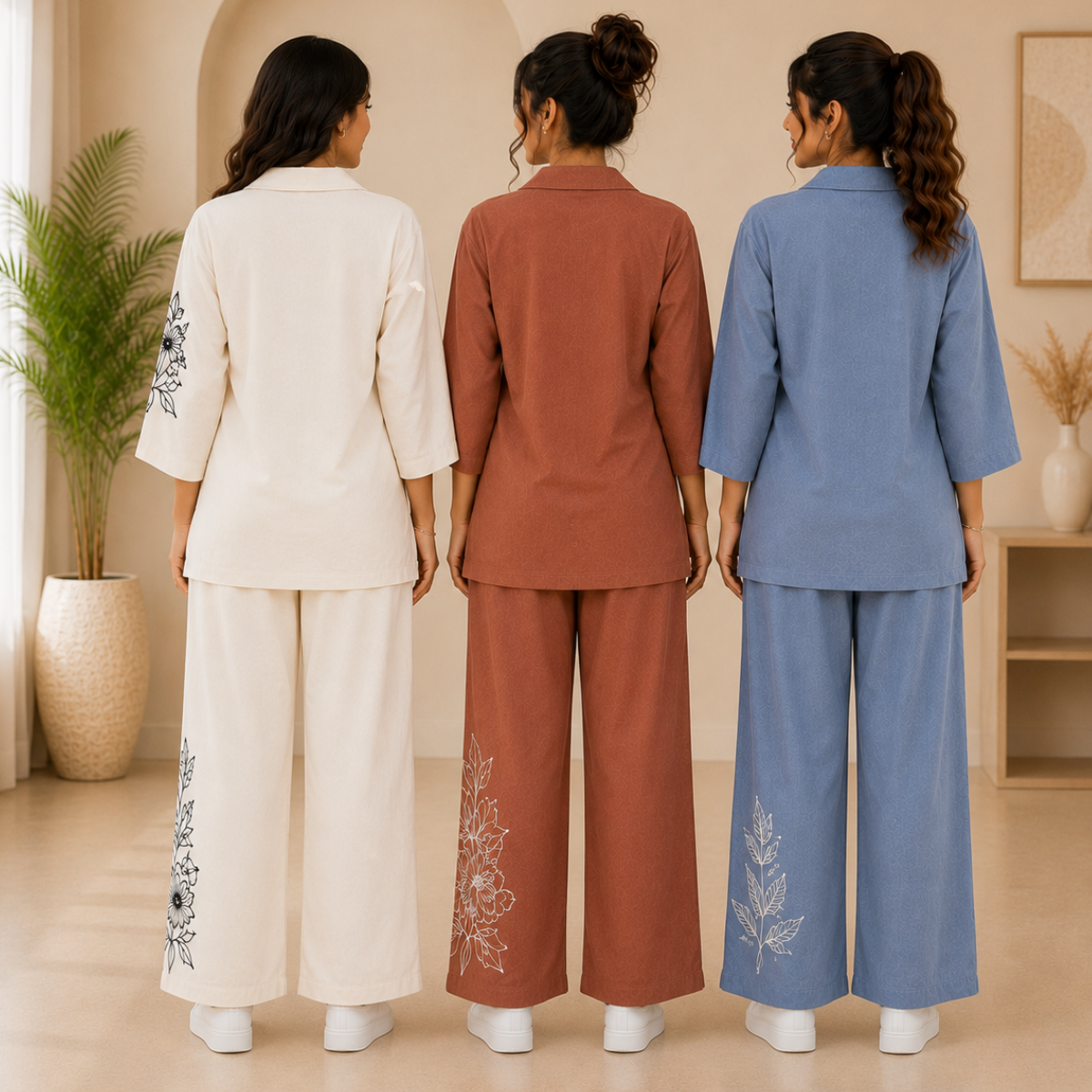 Women Airport Comfort Co-Ord Set ( S6 )