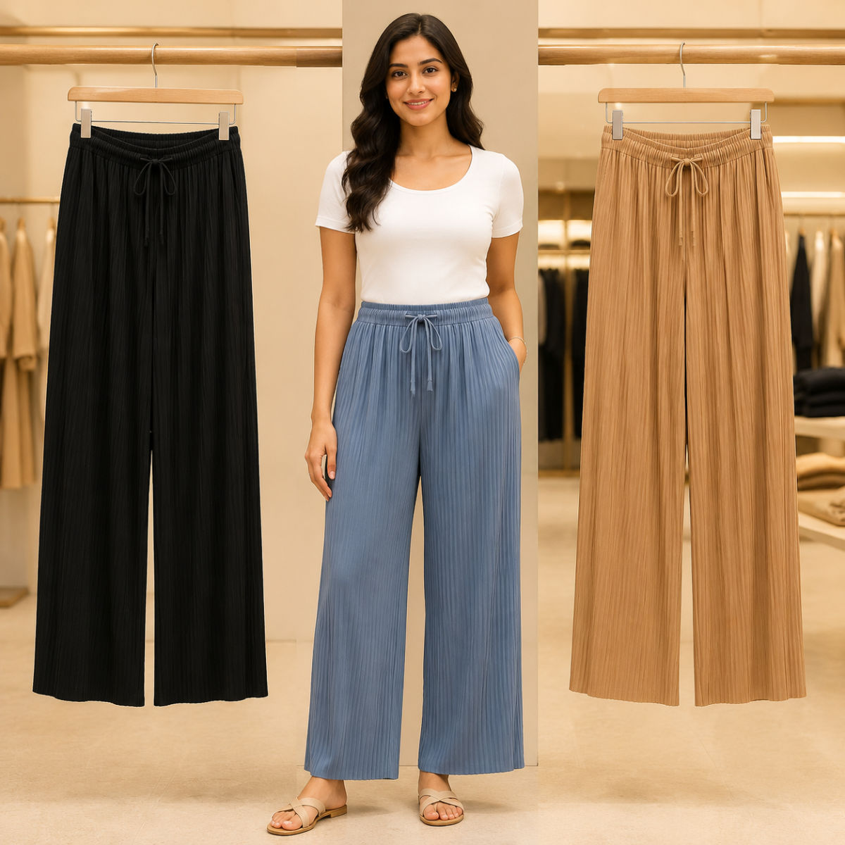 3 Women’s Relaxed Wide Leg Lower | L4