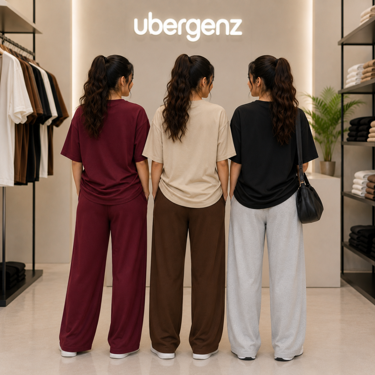 3 Women’s T-Shirt With Matching Trouser ( T5 )