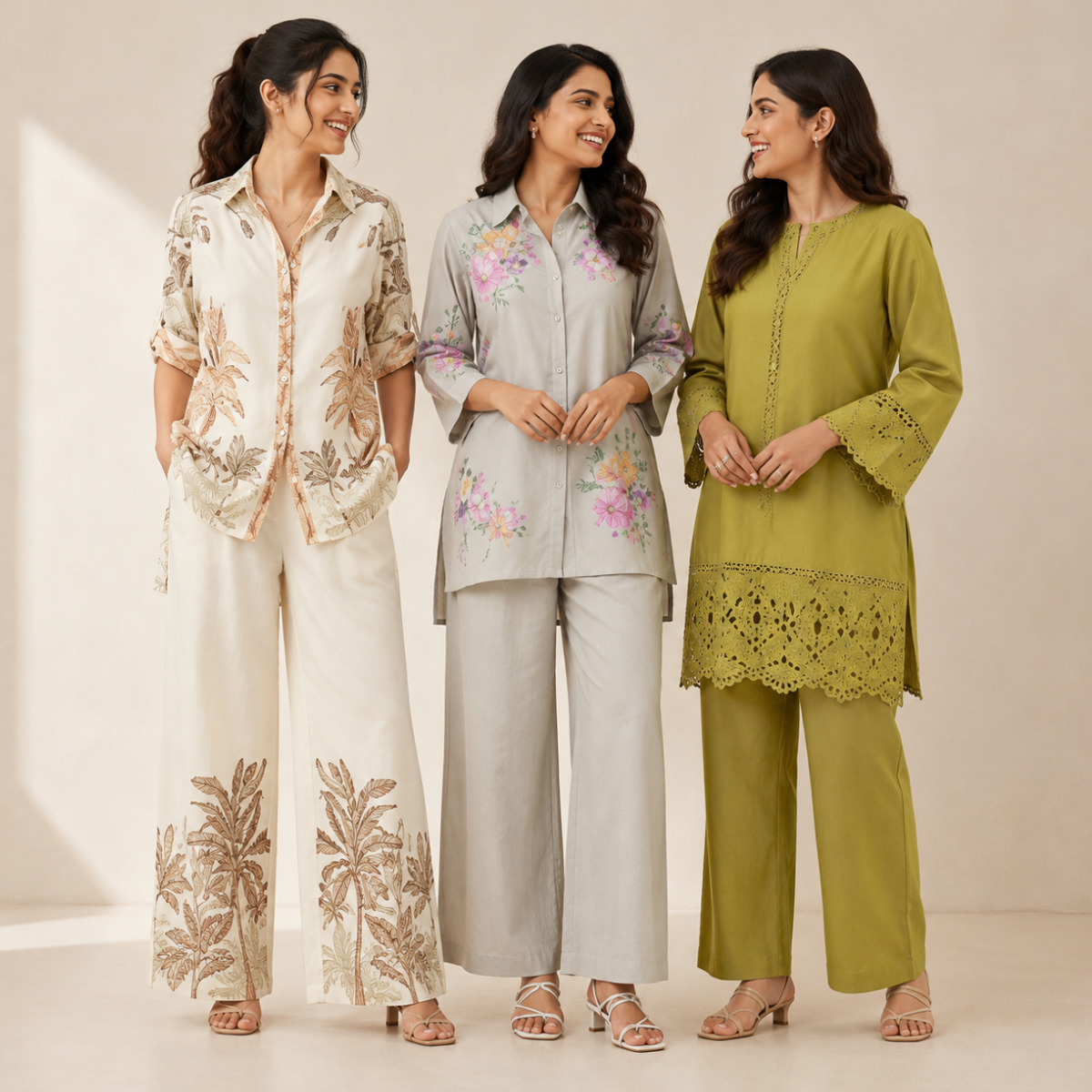 3 Women's Casual Co-Ord Set ( C1 )