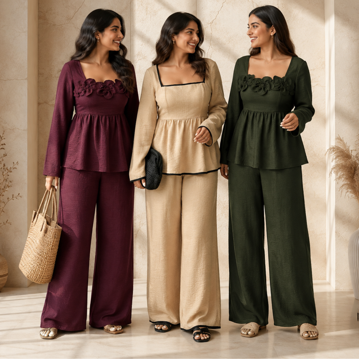3 Women’s Easy Comfort Co-Ord Set | C-1
