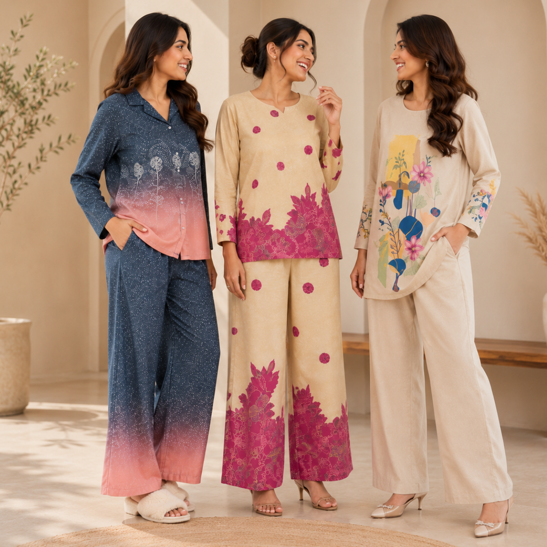 3 Women's Co-Ord Set | Casual Collection ( CS-7 )