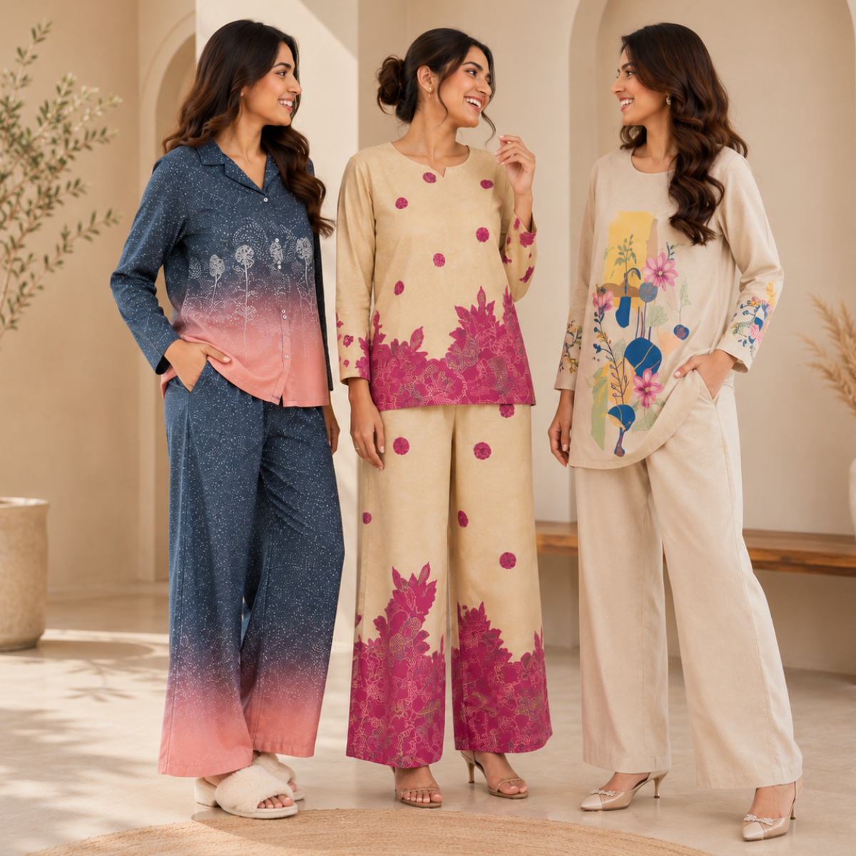 3 Women's Co-Ord Set | Casual Collection ( CS-7 )
