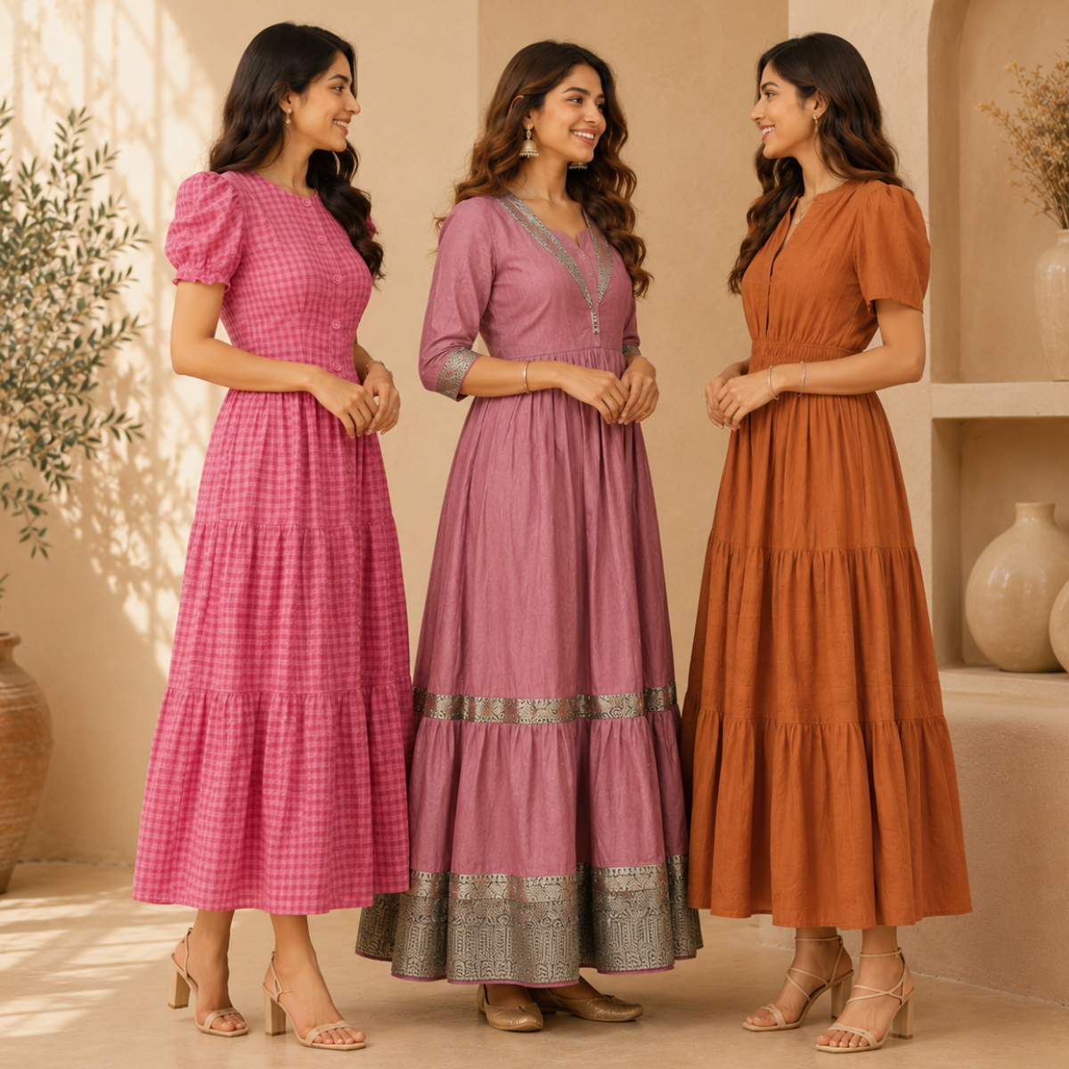 3 Women's Maxi Dress Collection ( D7 )
