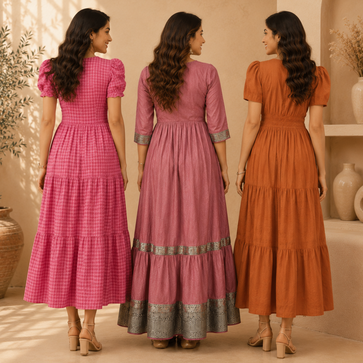 3 Women's Maxi Dress Collection ( D7 )