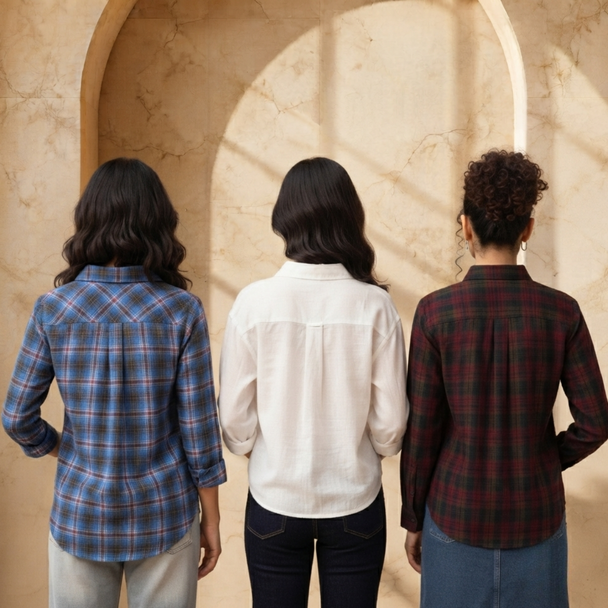 3 Women's Casual Shirt Collection ( S8 )
