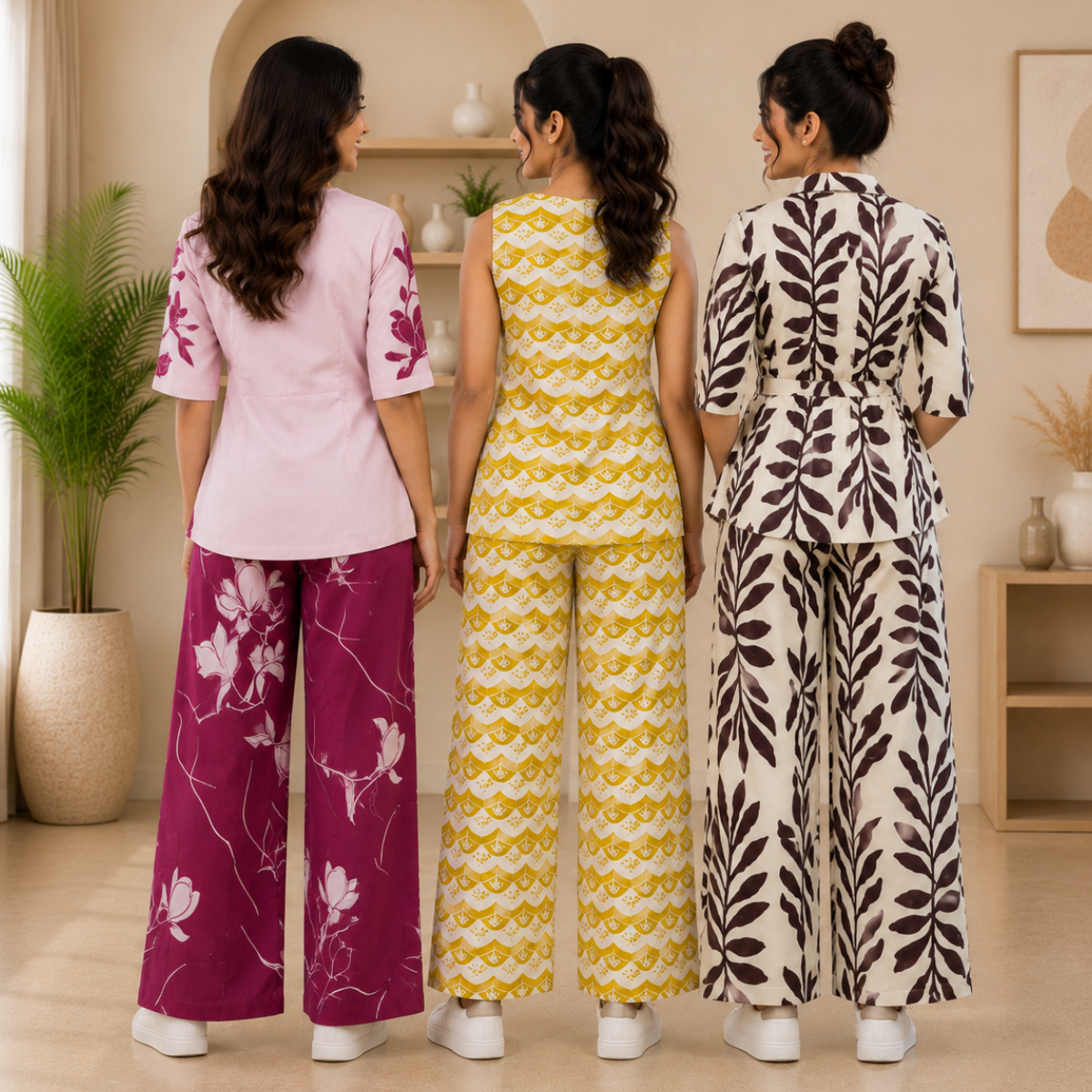 Women Airport Comfort Co-Ord Set ( S8 )