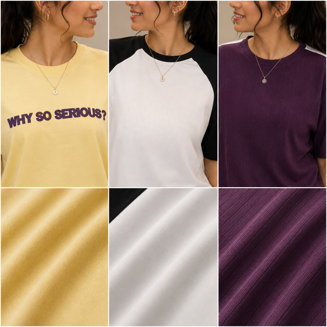 3 Women’s T-Shirt With Matching Trouser ( T7 )