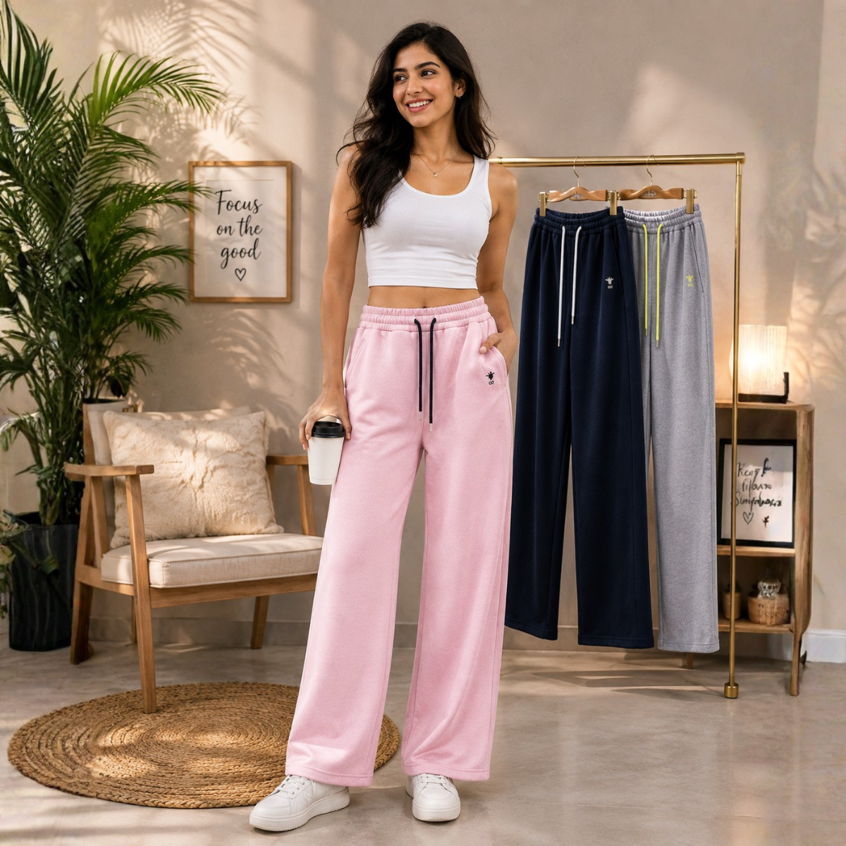 3 Women’s Relaxed Wide Leg Lower | L1