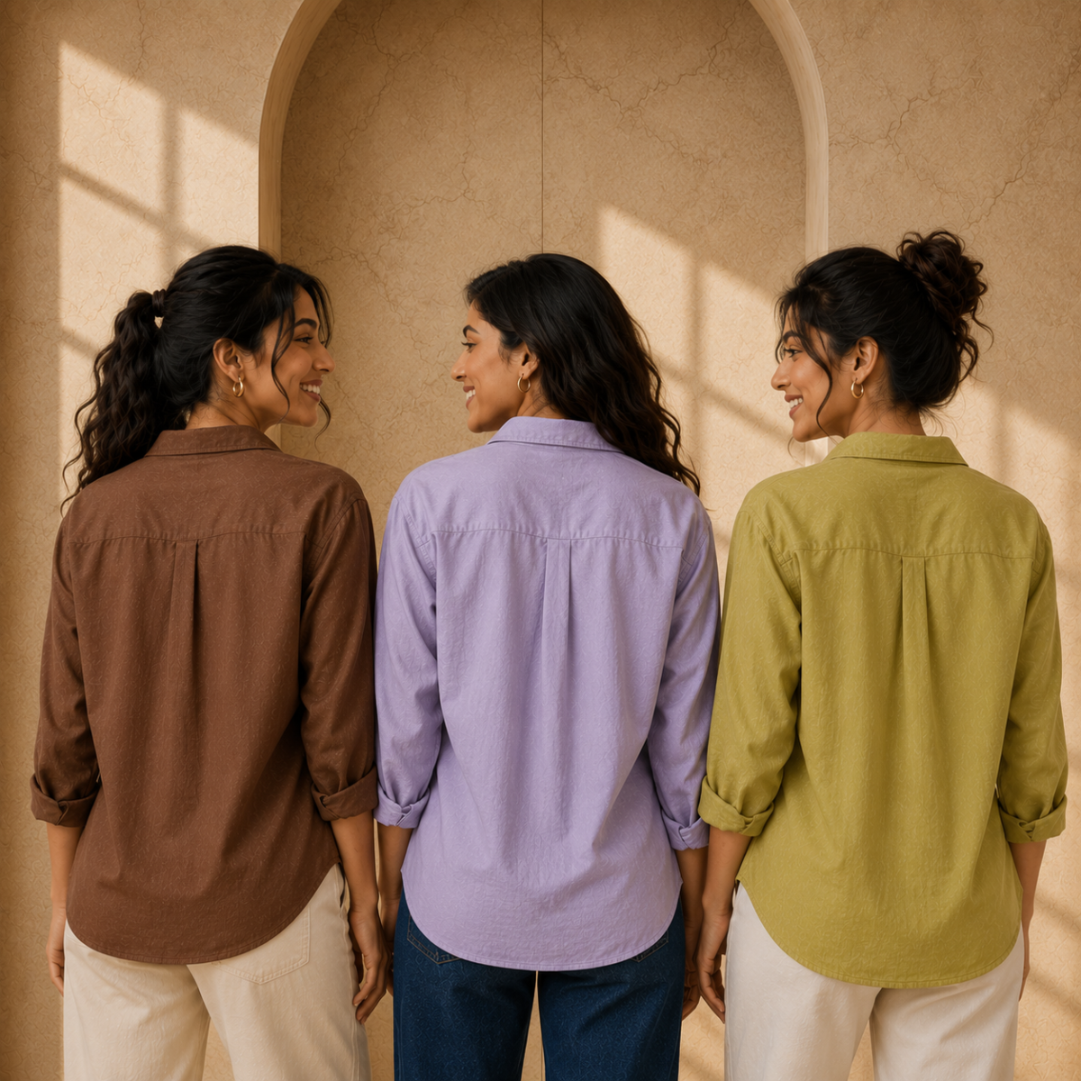 3 Women's Casual Shirt Collection ( S10 )