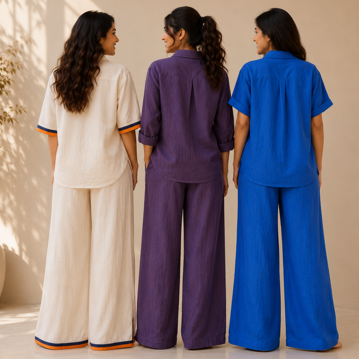 3 Linen Top with Bottom ( L10 )