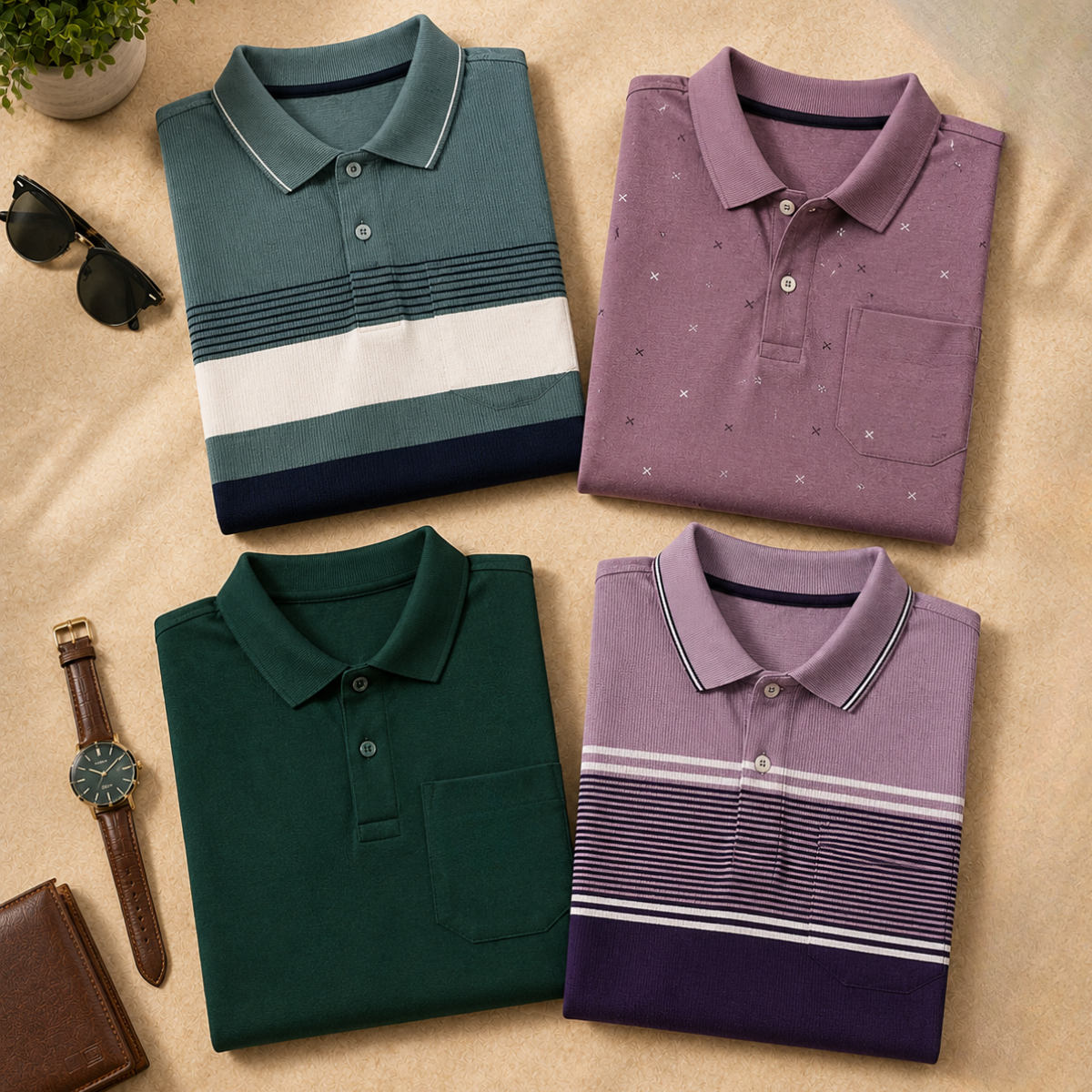 Combo Cotton T-Shirts | T-5
