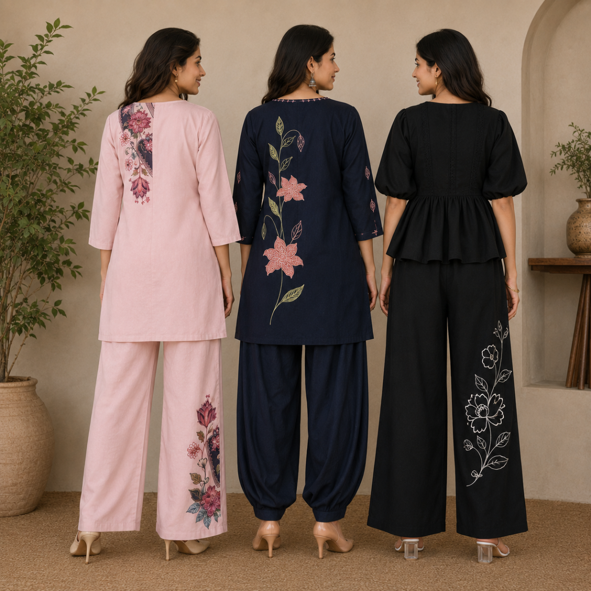 3 Co-Ord Sets Easy Wear For Women ( CS-1 )