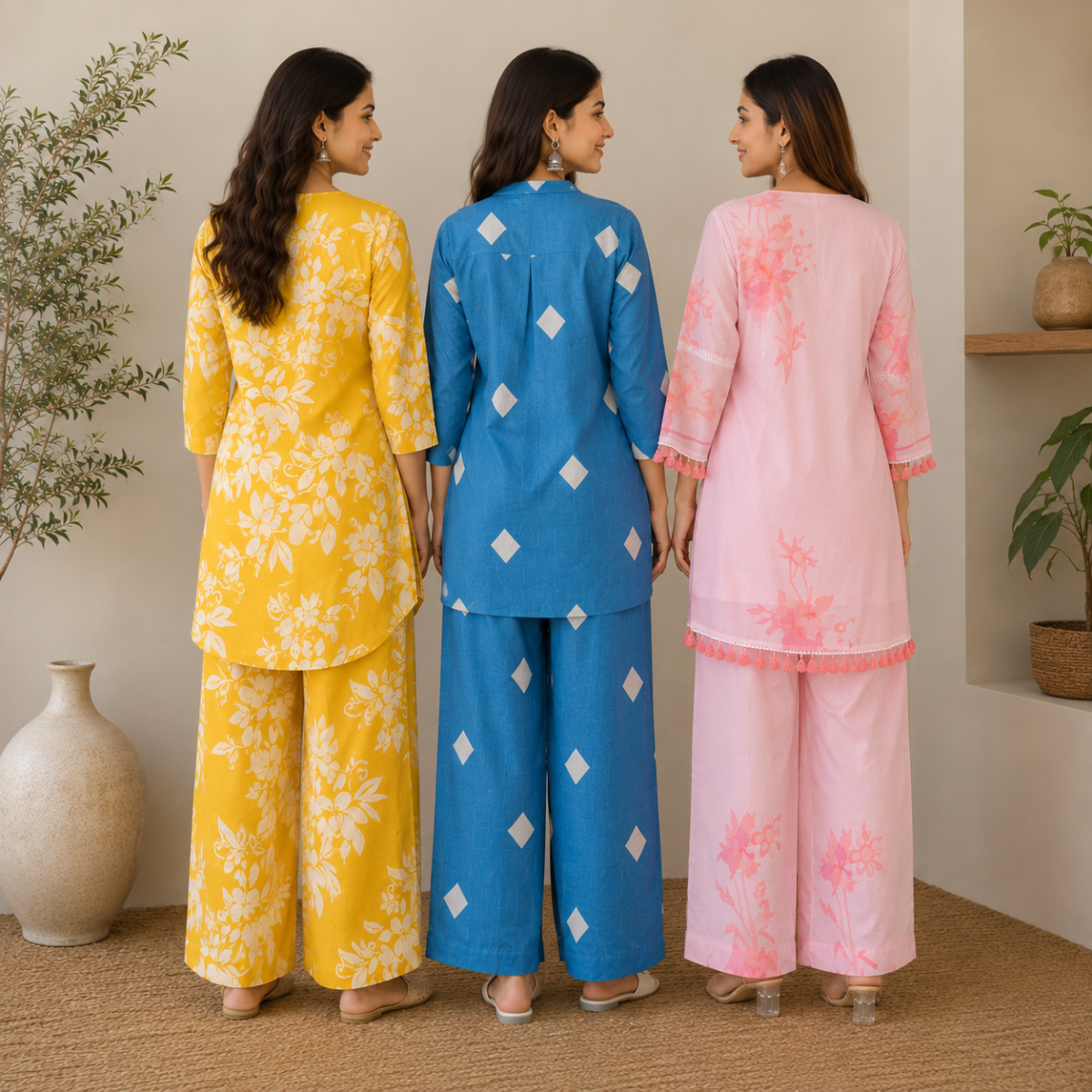 3 Co-Ord Sets Easy Wear For Women ( CS-2 )