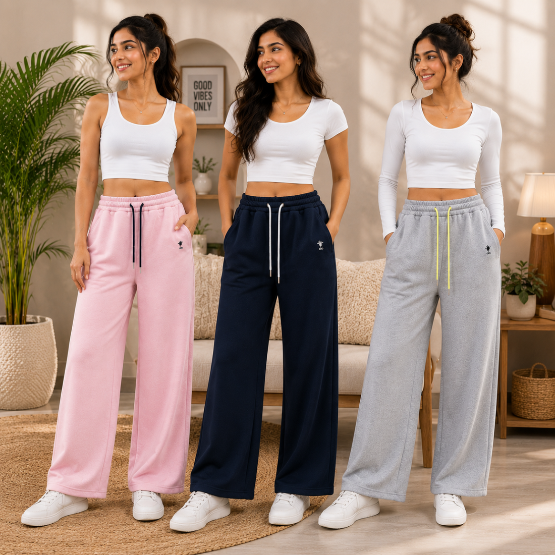 3 Women’s Relaxed Wide Leg Lower | L1