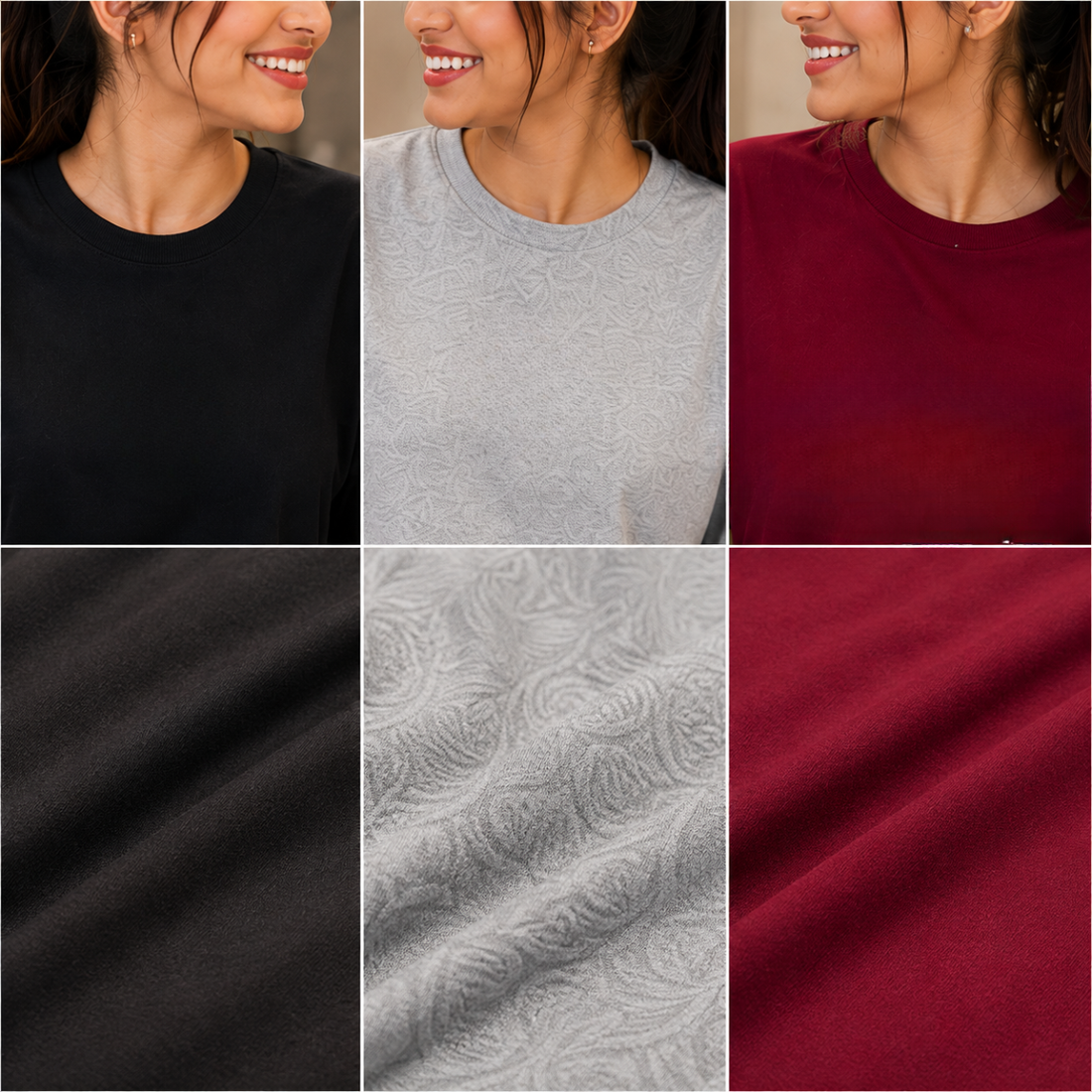3 Women’s T-Shirt With Matching Trouser ( T1 )