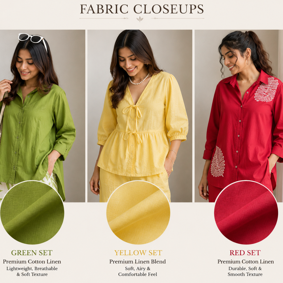 3 Co-Ord Sets Easy Wear For Women ( CS-3 )