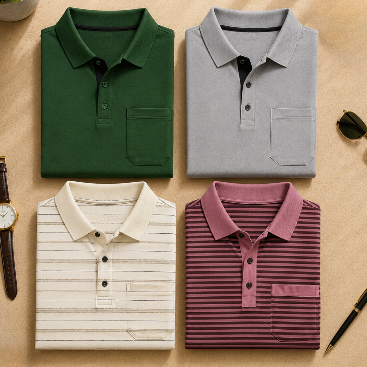 Combo Cotton T-Shirts | T-7