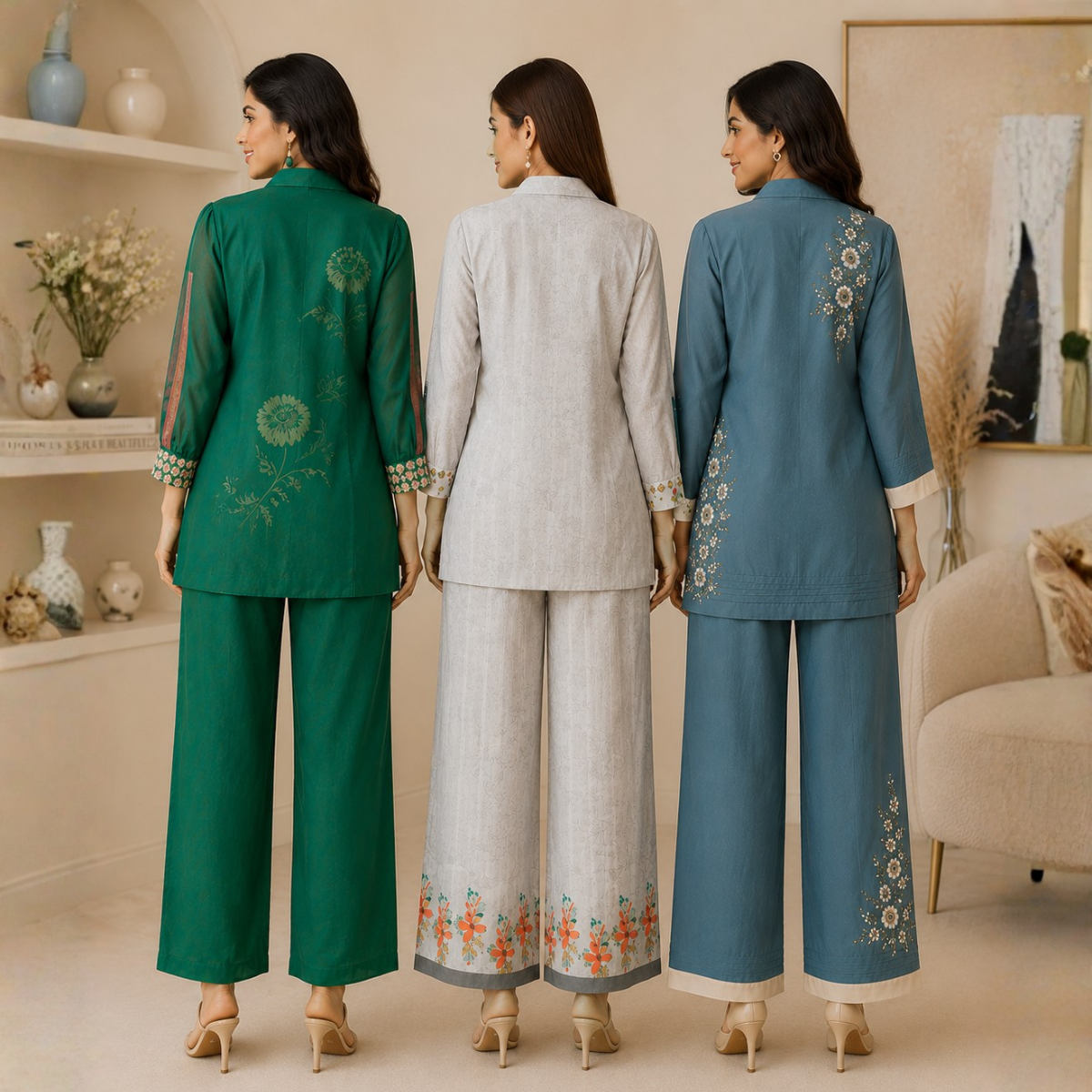 3 Co-Ord Sets Easy Wear For Women ( CS-4 )