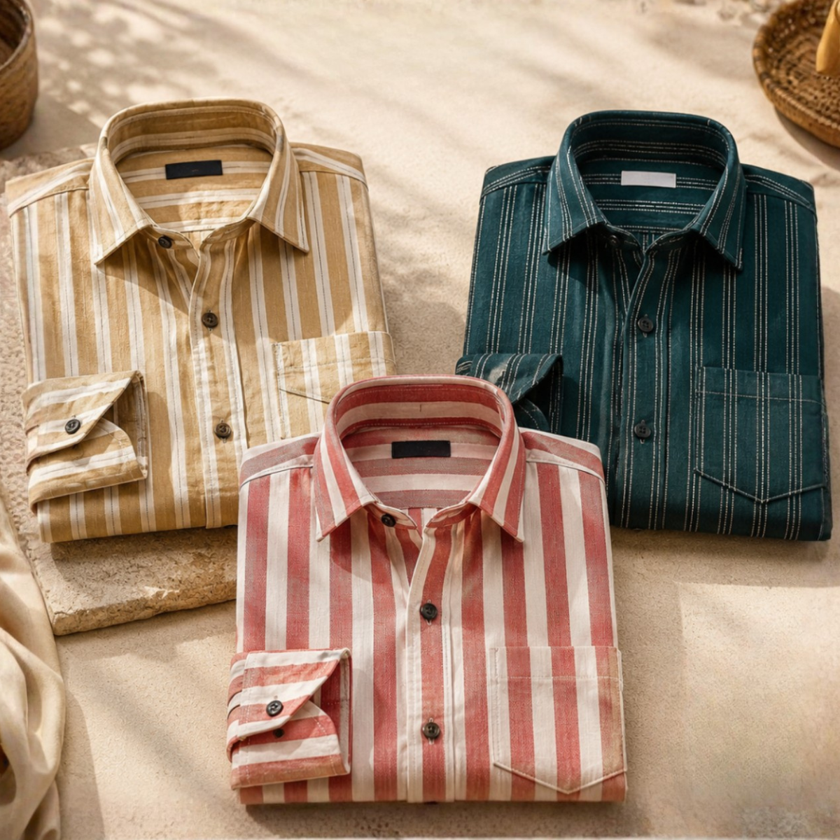 Combo Cotton Shirts ( S4 )