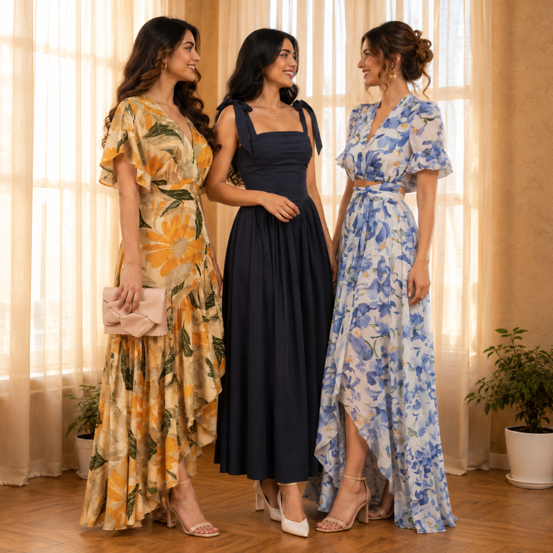 3 Women’s Stylish Maxi Dress | D-2