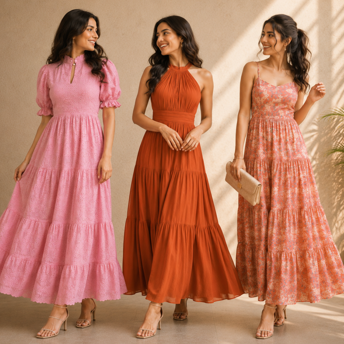 3 Women's Maxi Dress | Everyday Style Collection ( M2 )