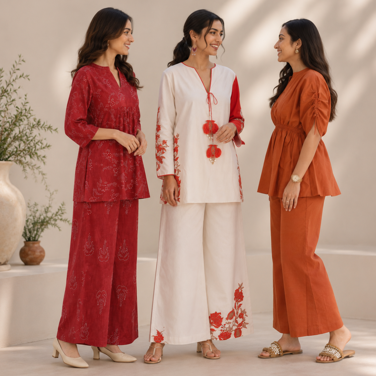 3 Women's Printed Co-Ord Set Collection ( P2 )