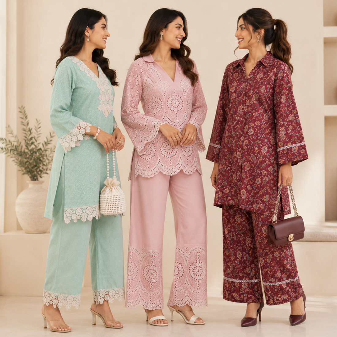 3 Women's Casual Co-Ord Set ( C2 )