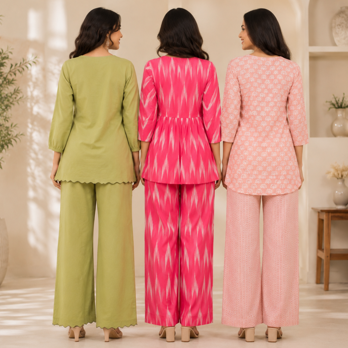 3 Women's Co-Ord Set Outfit | Daily Wear ( CS-2 )