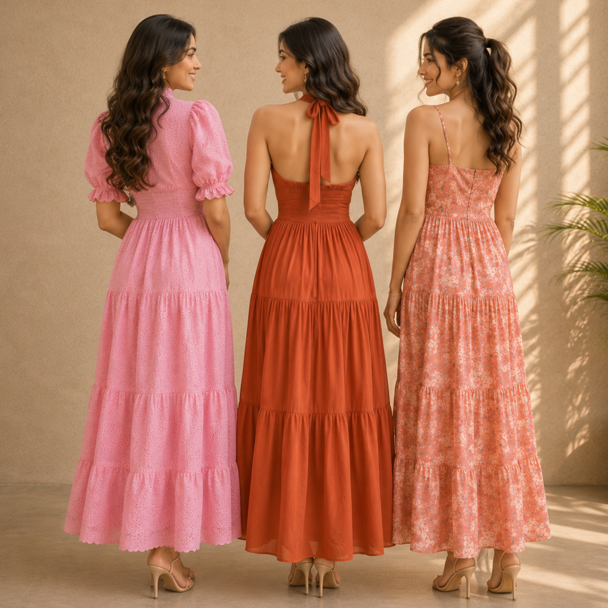 3 Women's Maxi Dress | Everyday Style Collection ( M2 )