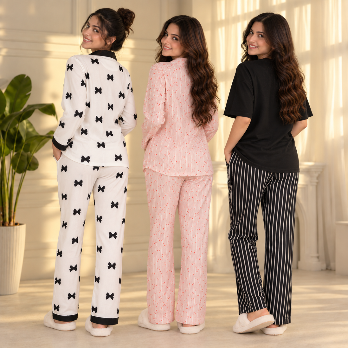 3 Women’s Everyday Night Suit Set | NS2